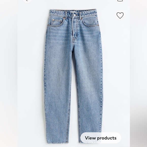 H&M Mom jeans high waisted size 4 new with tags - Picture 5 of 11